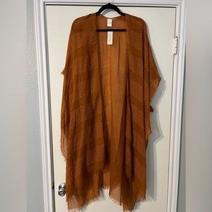 Francesca’s Rust Kimono - NWT